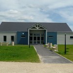 Construction d’une salle polyvalente à Saint Lyé la Forêt.